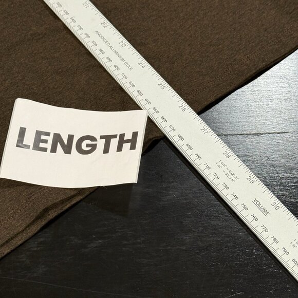 NWT Gender Bias Sienna Brown Short Sleeve Capsule Shirt Top Womens Size Large - Picture 10 of 10